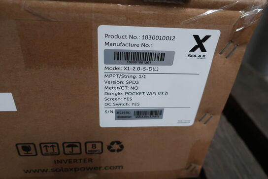 Inverter SOLAX X1-2.0-S-D(L)