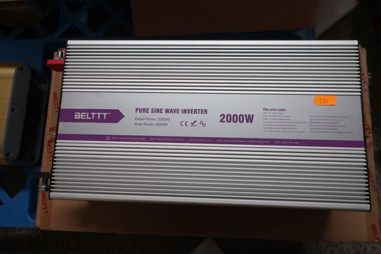 Inverter BELTTT Pure Sine Wave Inverter 2000W