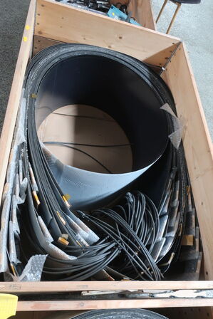 Palle med 20 stk. solcellepaneler 