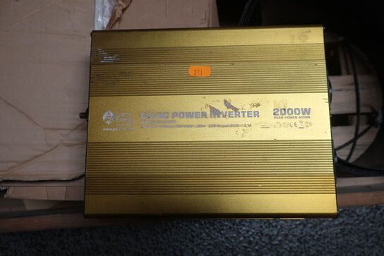Inverter GREEN ENERGY DC/AC Power Inverter 2000W