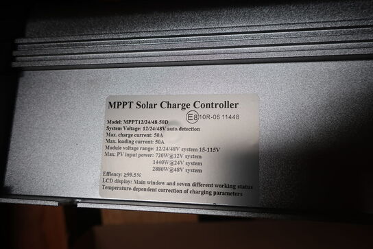 MPPT Solar Charge Controller GREEN ENERGY 50A