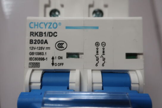 60 stk. sikringer CHZYZO RKB1/DC