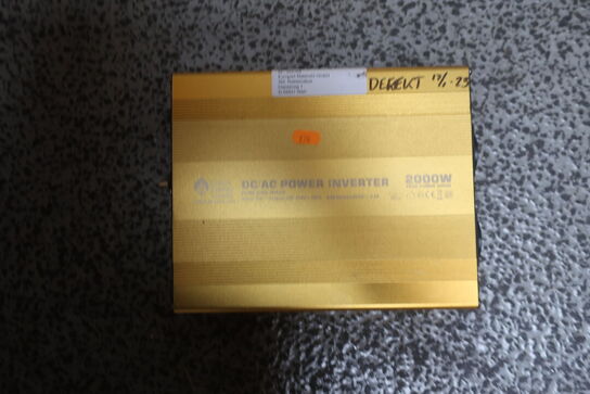 Inverter GREEN ENERGY DC/AC Power Inverter 2000W