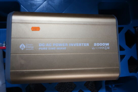 Inverter GREEN ENERGY DC/AC Power Inverter 2000W