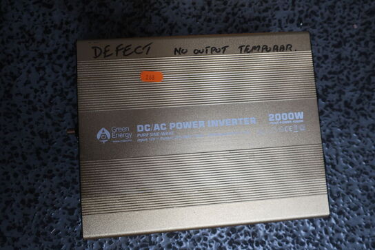 Inverter GREEN ENERGY DC/AC Power Inverter 2000W