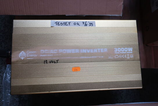 Inverter GREEN ENERGY DC/AC Power Inverter 3000W