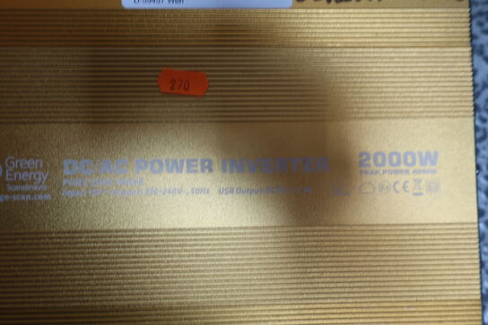 Inverter GREEN ENERGY DC/AC Power Inverter 2000W