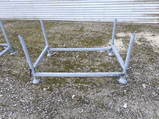 Stabelbar galvaniseret ramme (stor)