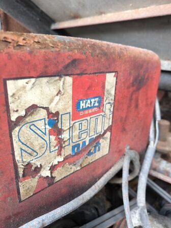 Rockwool indblæsningsmaskine med HATZ dieselmotor