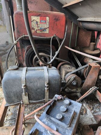 Rockwool indblæsningsmaskine med HATZ dieselmotor