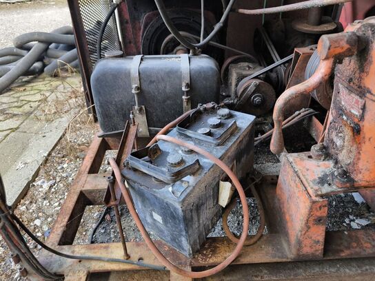 Rockwool indblæsningsmaskine med HATZ dieselmotor