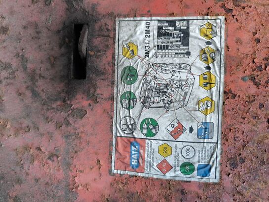 Rockwool indblæsningsmaskine med HATZ dieselmotor