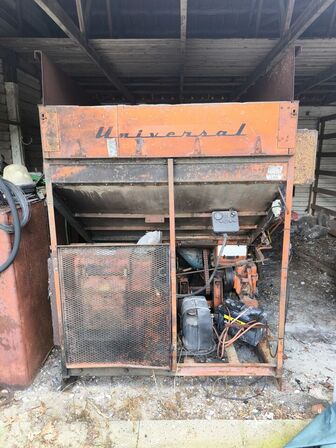 Rockwool indblæsningsmaskine med HATZ dieselmotor