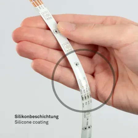 4 stk. briloner rgb led strip 3 meter med remote(ubrugt)