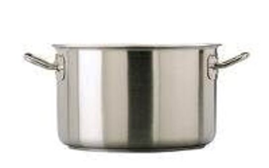 1 stk. Gryde mellem 22,5 ltr diam 360 mm til induktion, el og gas