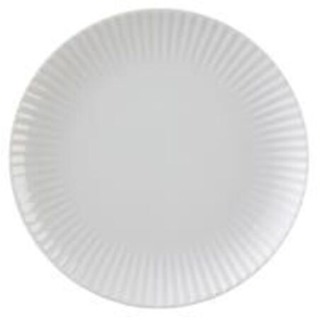 12 stk. Tallerken hvid 205 mm Daisy
