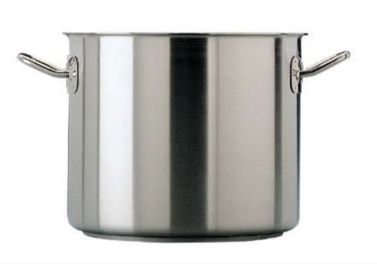 3 stk. Gryde høj 9 ltr diam 240 mm til induktion, el og gas