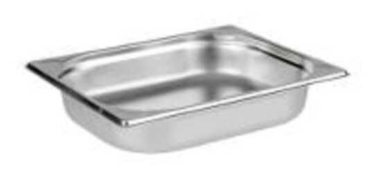 6 stk. Kantine stål 1/2 GN H150 mm 8,75 ltr APS