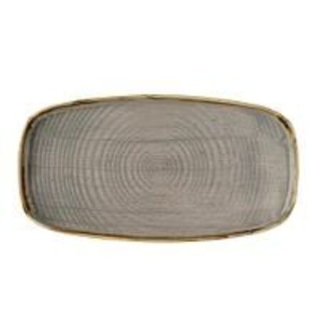 6 stk. Serveringsfad grå B350 x D185 mm Stonecast Walled Churchill