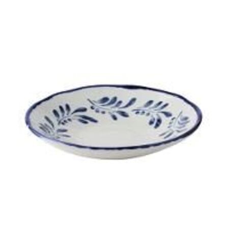 12 stk. Tallerken dyb blue 210 mm Harvest Mediterranean Dudson