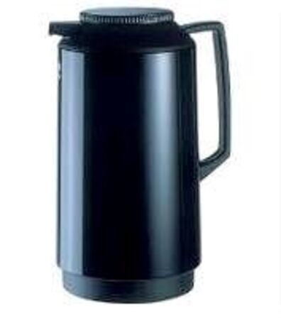 6 stk. Termokande Tiger 1 ltr sort glas indsats