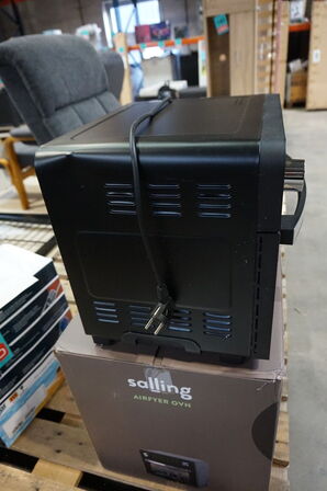 Salling airfryer ovn - sort 1700W 23L. 
