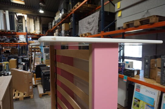 Juniorseng med skuffe og madras 180cm x 80cm 