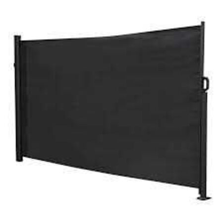 Clara læhegn/læsejl 300x140 cm - sort 