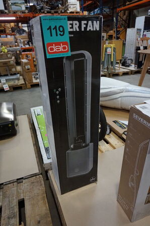 Epiq tårnventilator 50 W med fjernbetjening 