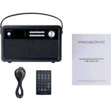 Prosonic DAB-600 radio - sort 