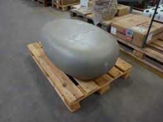 Kalmar ovalt loungebord 105x68 cm 