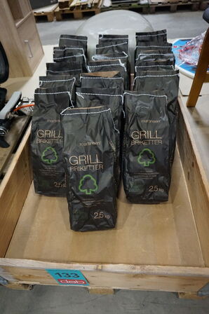 19 pk Martinsen Grillbriketter, 2,5 kg 