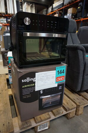 Salling airfryer ovn - sort 1700W 23L. 