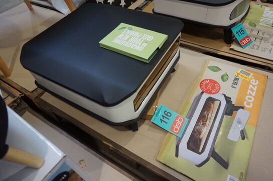 Cozze Elektrisk pizzaovn 17” med frontlåge 