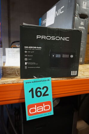 Prosonic DAB-600 radio - sort 