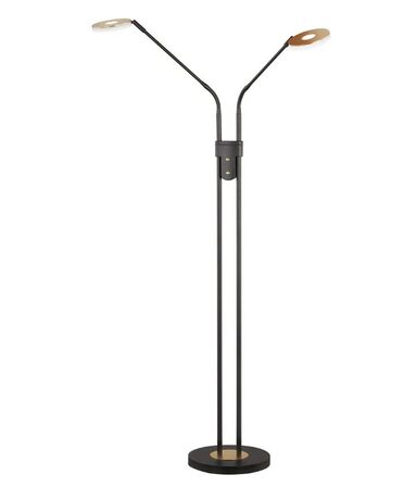 Fischer og honsel dent gulvlampe dæmpbar(ubrugt)