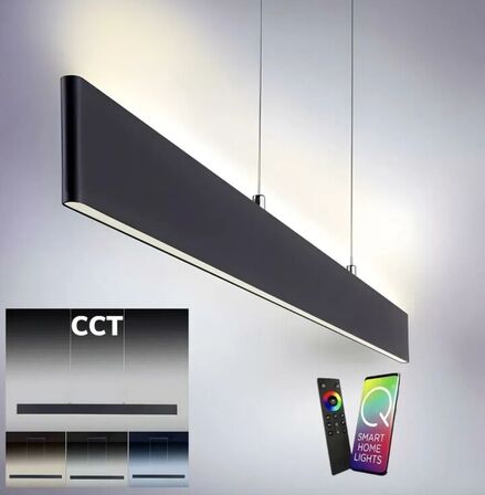 Paul Nneuhaus q-Nila langbordspendel antracit m. remote(ubrugt)