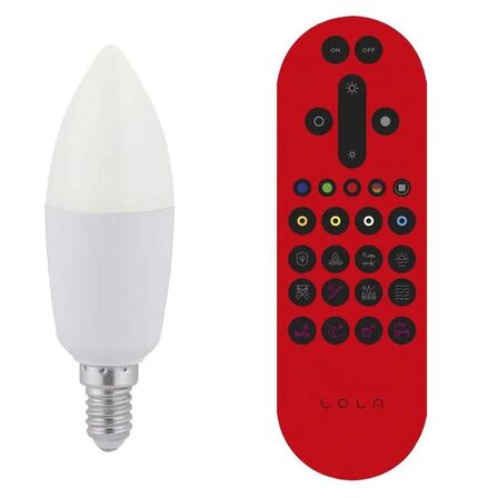 5 stk. led smart light pærer(ubrugt)