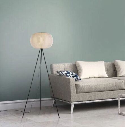 Paul neuhaus gulvlampe sort/hvid 150 cm(ubrugt)