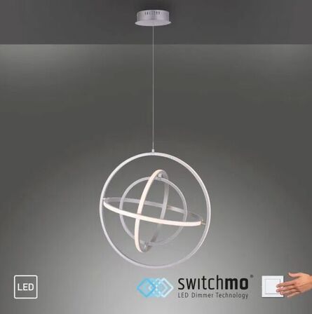 Paul neuhaus planet led pendel m. dæmp(ubrugt)