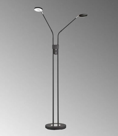 Fischer og honsel luna gulvlampe 150 cm - sort(ubrugt)