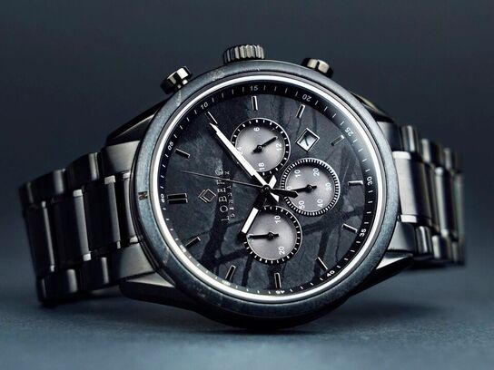 Herreur med marmor urskive(Picasso jaspis)