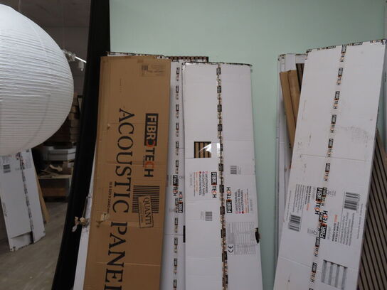 Ca. 80 stk. Akustikpaneler