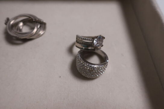 6 stk. ringe 18-19 mm