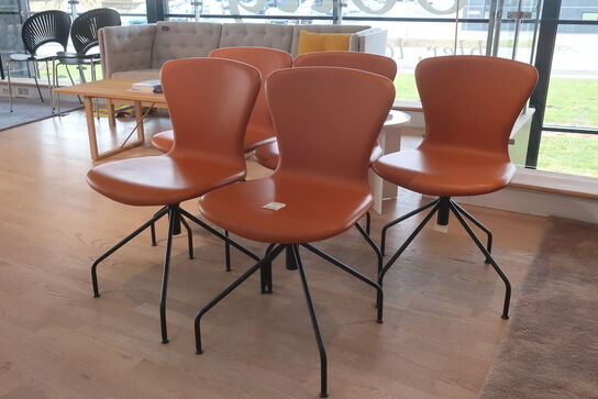 5 stk. spisebordsstole BRUUNMUNCH PLAYchair Swing 