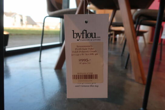 6 stk. spisebordsstole BRUUNMUNCH PLAYchair Tube 