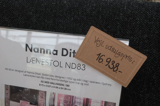 Lænestol FREDERICIA FURNITURE "ND83, Nanna Ditzel"