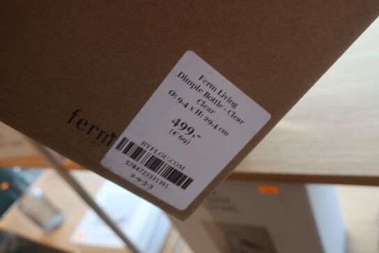 Vase FERM LIVING Dimple Water Bottle