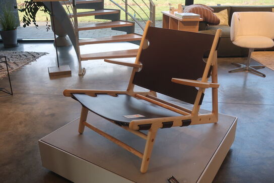 Loungestol FREDERICIA FURNITURE "Jagtstolen 2229, Børge Mogensen”