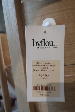 Børneseng OLIVER FURNITURA Wood Mini+